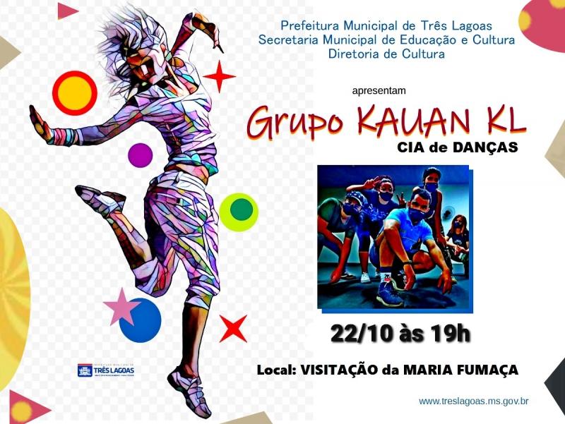 Festival de Dança na Maria Fumaça será realizado no próximo dia 22 às 19h