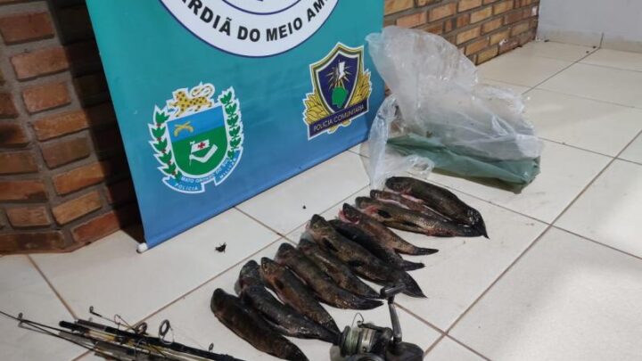 Polícia Militar Ambiental de Cassilândia prende e autua infrator por transporte de pescado ilegal e apreende petrechos de pesca