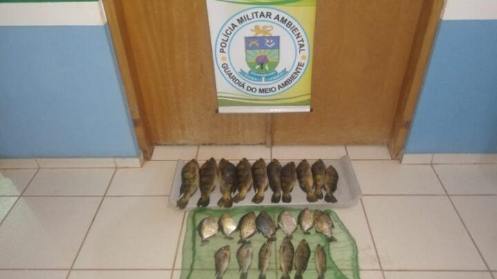 Polícia Militar Ambiental de Três Lagoas autua paulista por pesca ilegal e apreende pescado, barco, motor e petrecho de pesca