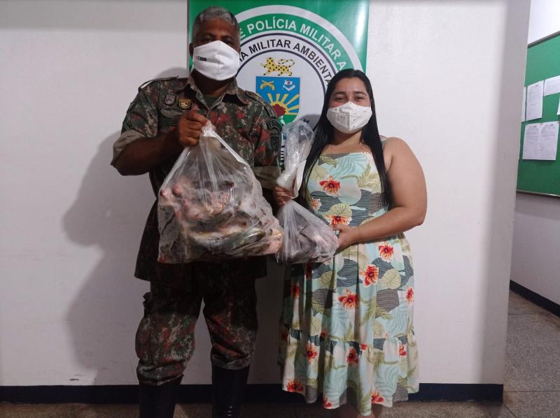 Polícia Militar Ambiental de Bonito doa pescado apreendido resultante de três últimas prisões para casa de acolhimento de crianças e adolescentes em vulnerabilidade social