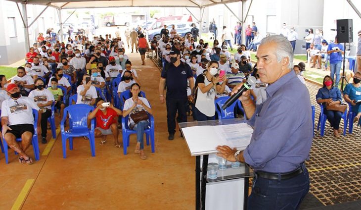 Governador lançou obras no interior e oficializou plano para se tornar estado carbono neutro até 2030