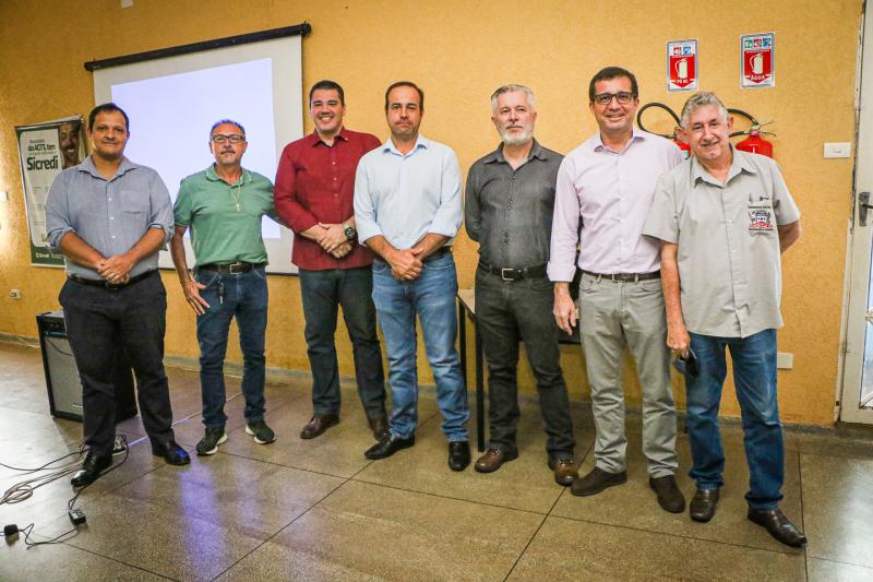 Três Lagoas recebe equipe técnica da SEMAGRO e Ministério da Infraestrutura para apresentação de plano logístico para região leste