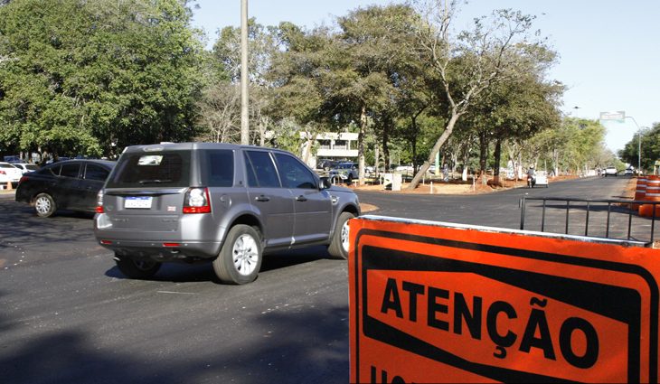 Parque dos Poderes: interdição da Avenida do Poeta é estendida da Afonso Pena até o “postinho”