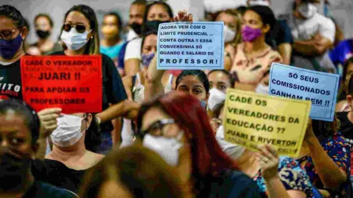 Campo Grande-Capital:  Professores municipais cruzam os braços na sexta e prefeito diz que vai cortar ponto de quem faltar