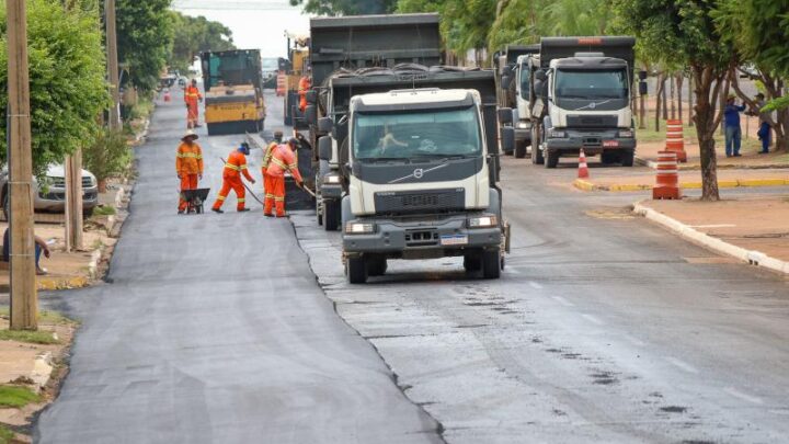 Tres Lagoas-MS: Começa obra de recapeamento da Avenida Rosário Congro