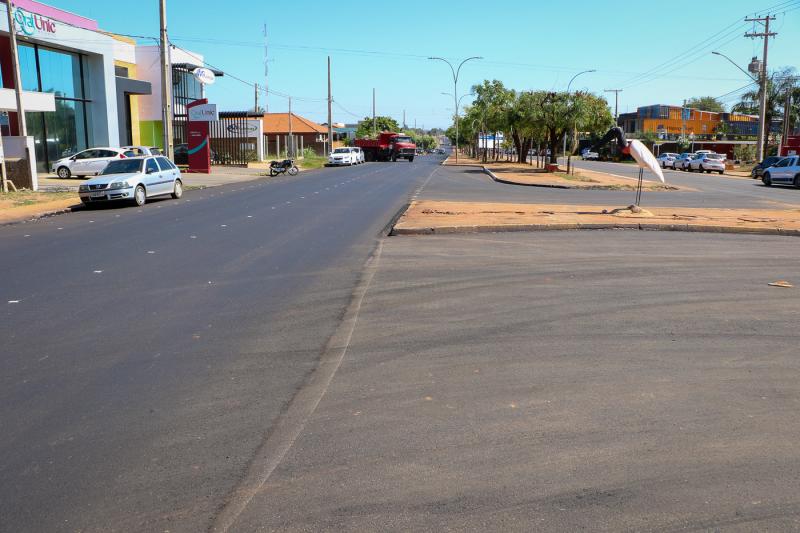 Obra de recape da Avenida Rosário Congro termina em menos de 30 dias