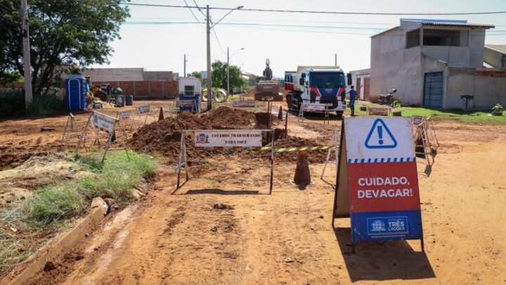 SEINTRA realiza obra de captação de água no bairro Jardim Europa