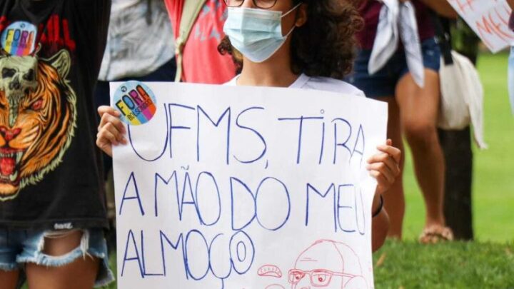 Release Jornalística Manifestação na UFMS CAMPO GRANDE