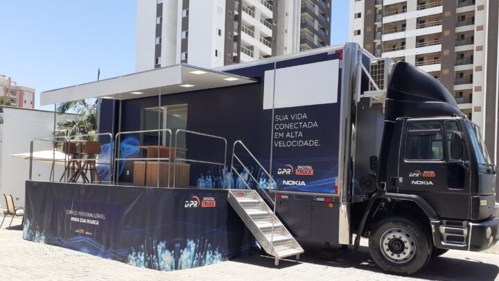 Nicnet leva o Digital Truck da DPR Telecomunicações para Barretos e Sertãozinho