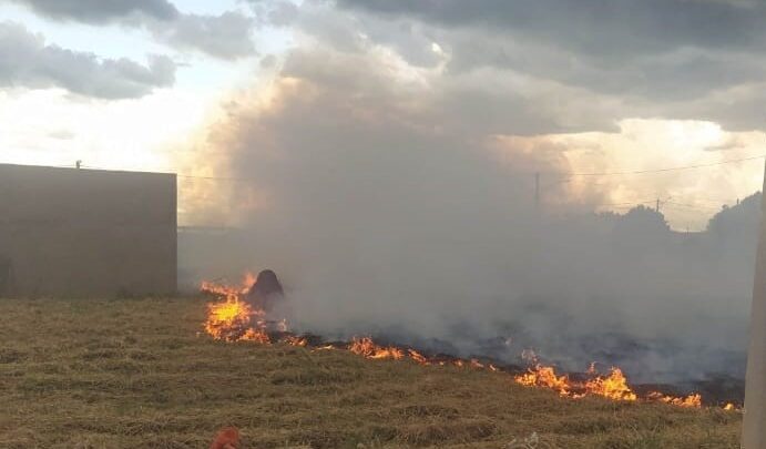 PMA de Batayporã autua empresa imobiliária em R$ 9,5 mil por incêndio em restos de limpeza de vegetação em um loteamento urbano, causando transtornos à população
