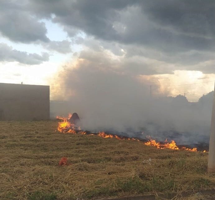 PMA de Batayporã autua empresa imobiliária em R$ 9,5 mil por incêndio em restos de limpeza de vegetação em um loteamento urbano, causando transtornos à população