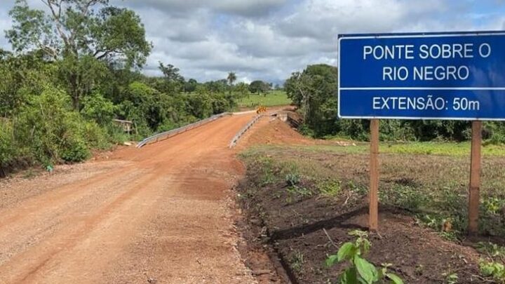 Rio Negro e Ribas do Rio Pardo: pontes de concreto em estradas vicinais dão logística ao campo