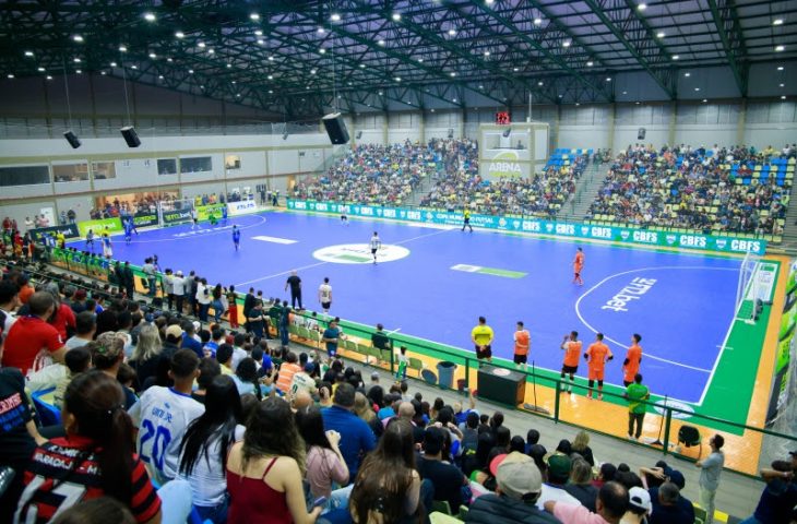 Com apoio do Governo, Arena Maracaju recebe a Supercopa Masculina de Futsal a partir de quarta-feira