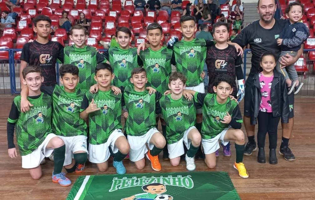 Escolinha Pelezinho leva o nome de MS à Taça Brasil Sub-11 de Futsal