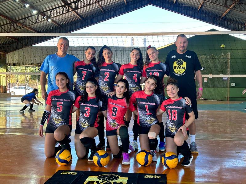 Equipe feminina de Três Lagoas é vice-campeã dos Jogos Escolares da Juventude de Voleibol