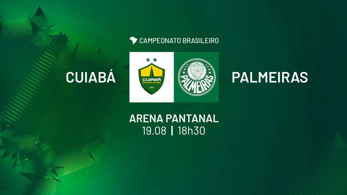 Com gols de Veiga e Ríos, Palmeiras vence Cuiabá e diminui vantagem do Botafogo no Brasileirão