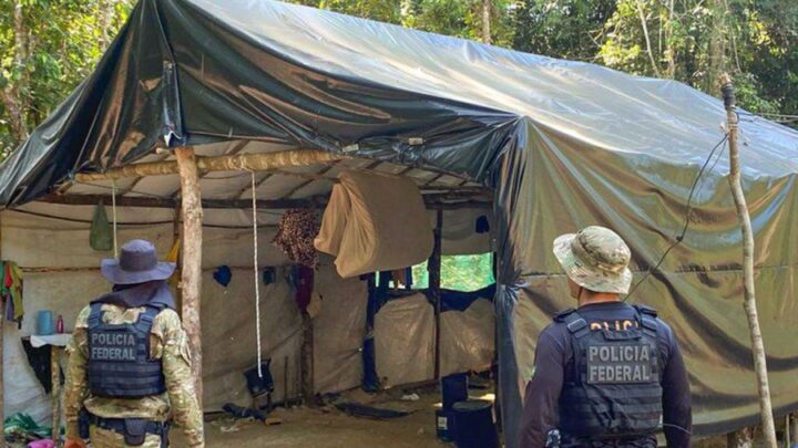 Polícia Federal e Ibama desmontam garimpos ilegais em Mato Grosso