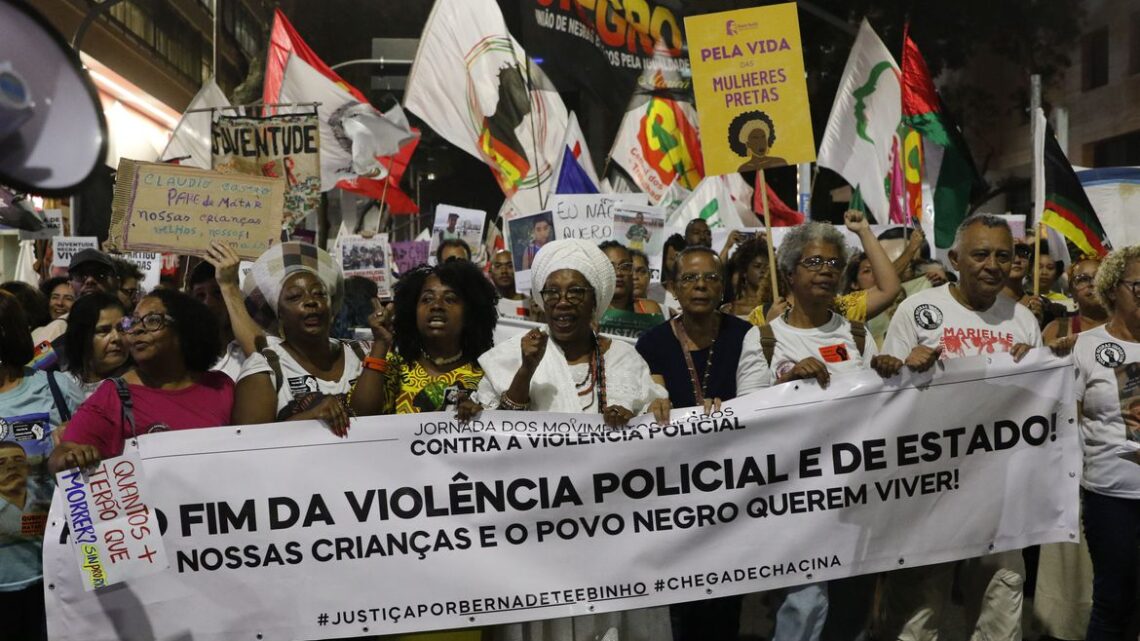 Movimento negro protesta em todo o país contra violência policial