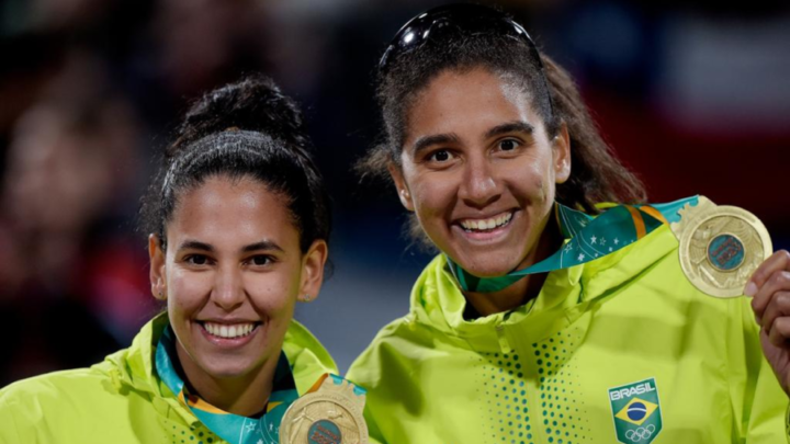 Brasil garante dobradinha dourada no vôlei de praia nos Jogos Pan-Americanos