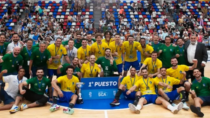 Brasil bate Argentina e conquista o Sul-Centro Americano de Handebol