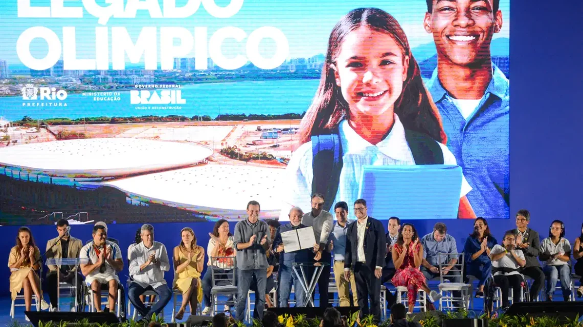 Arenas do Parque Olímpico são transformadas em unidades de ensino