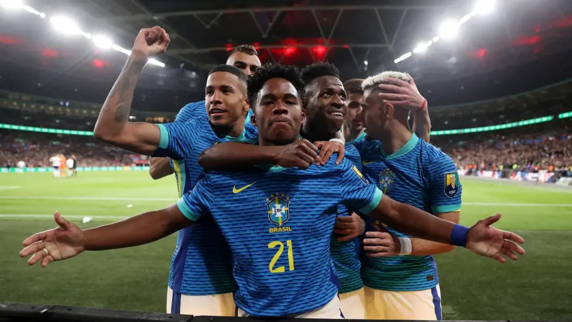 Brasil vence Inglaterra por 1×0 na estreia de Dorival Júnior