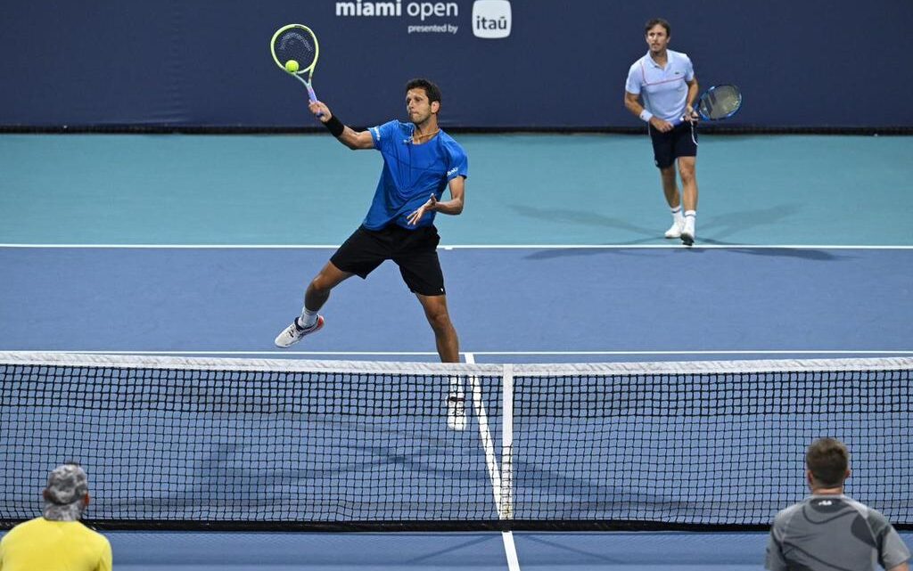 Melo faz balanço positivo do Masters 1000 de Miami em parceria com Vasselin