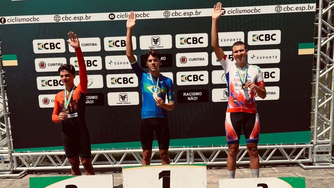 Beneficiário do Bolsa Atleta garante pódio no Campeonato Brasileiro de Ciclismo