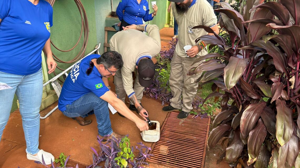 Polícia Científica de MS intensifica ações de combate ao mosquito da dengue