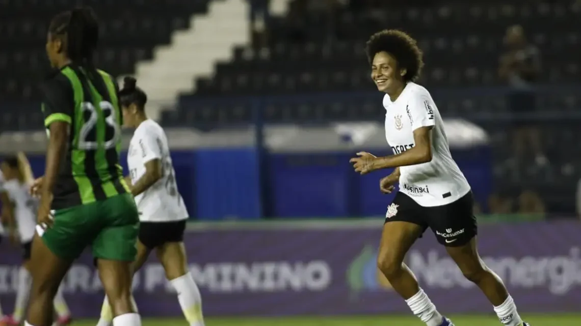 Brasileiro feminino: Corinthians goleia América para assumir liderança