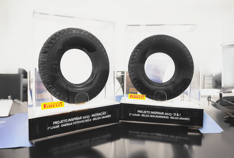 Belgo é premiada pela Pirelli por boas práticas em Inovação e Diversidade e Inclusão