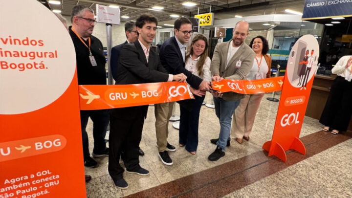 GOL realiza voo inaugural para seu mais novo destino internacional: a capital da Colômbia