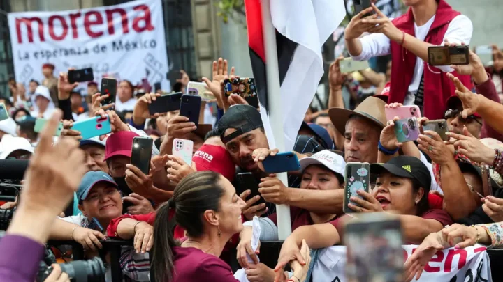 México: primeiros resultados oficiais dão vitória a Claudia Sheinbaum