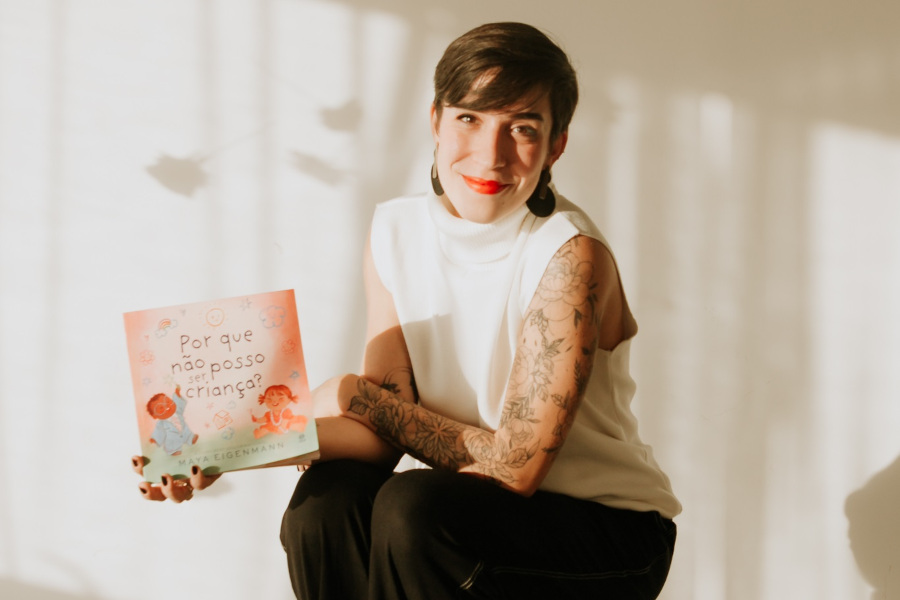 Especialista em Educação Positiva, Maya Eigenmann lança seu primeiro livro infantil