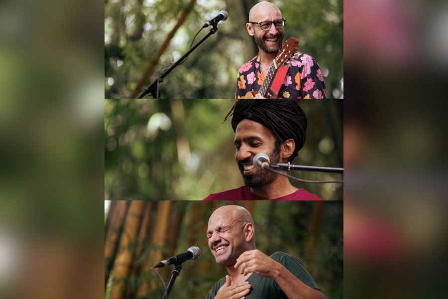 João Oliveira, Jota Erre e Kabé Pinheiro apresentam o show “Terra Batida” em Campos do Jordão