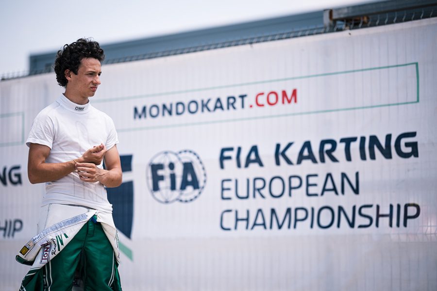 Alfredinho Ibiapina alcança objetivo na estreia do FIA Karting European Championship