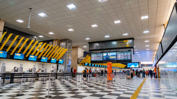 Movimentação nos 17 aeroportos da Aena no Brasil cresce 7,2% no primeiro semestre de 2024