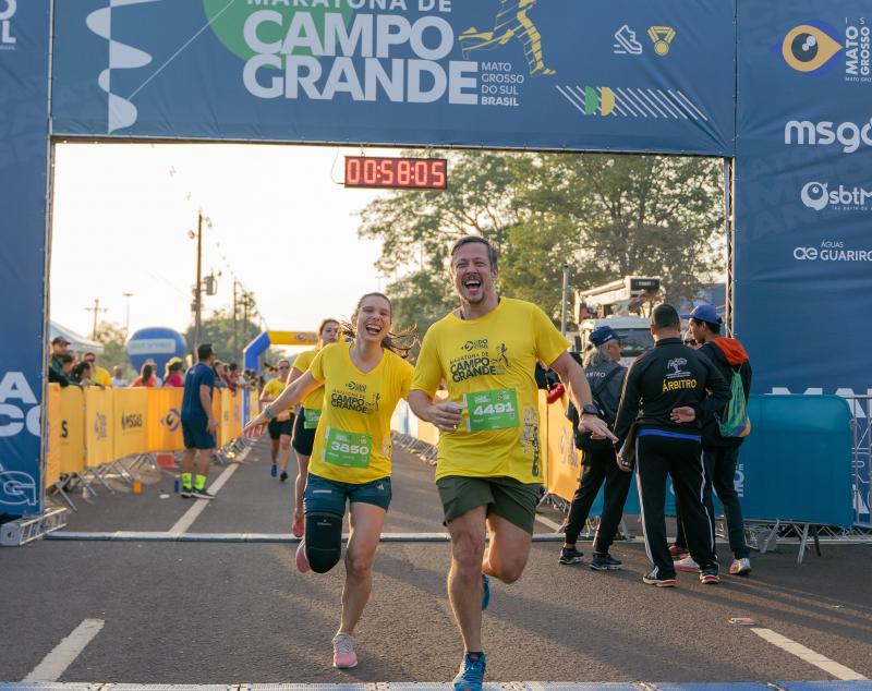 Maratona de Campo Grande reuniu mais de três mil atletas e teve quebra de recordes