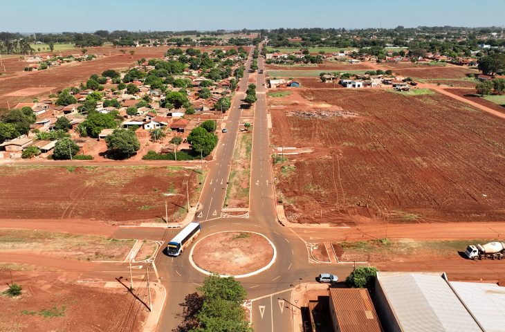 Obra finalizada: Governo de MS conclui pavimentação de avenida e transforma infraestrutura de Angélica