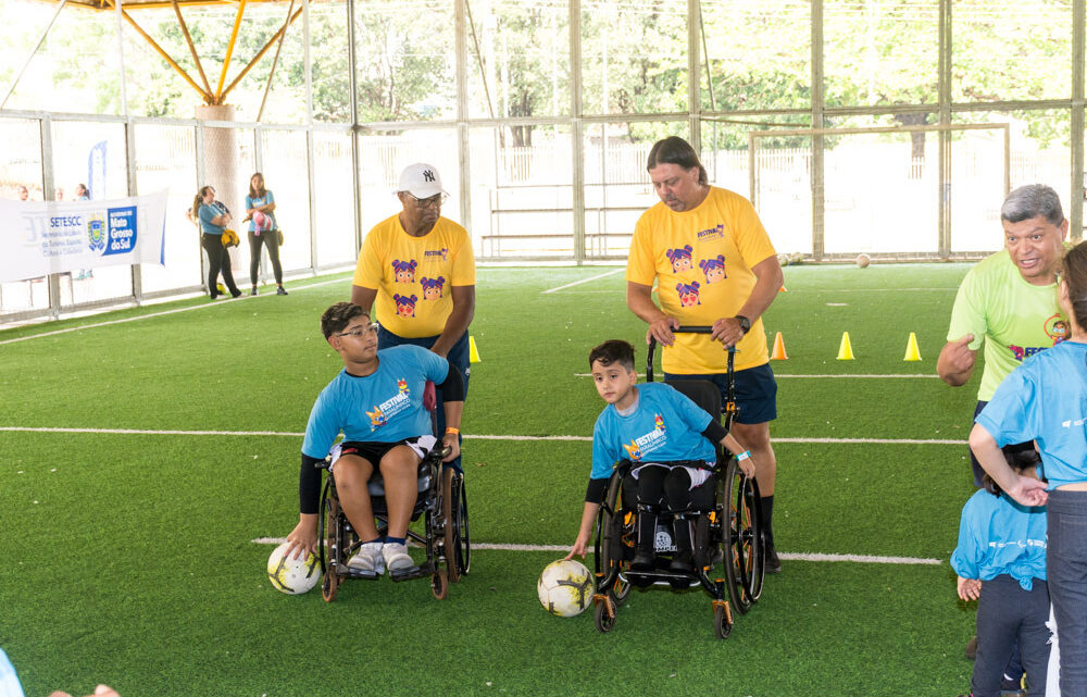 Festival Paralímpico incentiva inclusão e apresenta novas modalidades esportivas a crianças e jovens