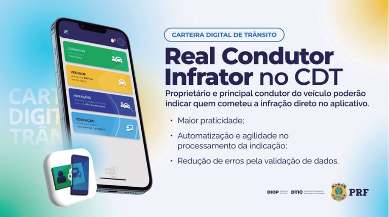 PRF disponibiliza serviço de identificação de condutores infratores em plataforma digital