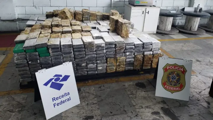 Porto de Santos: Receita e PF fazem maior apreensão de cocaína do ano