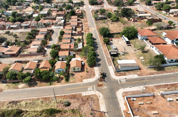 Governo de MS avança na meta de asfaltar 100% de bairro mais antigo de Rio Negro