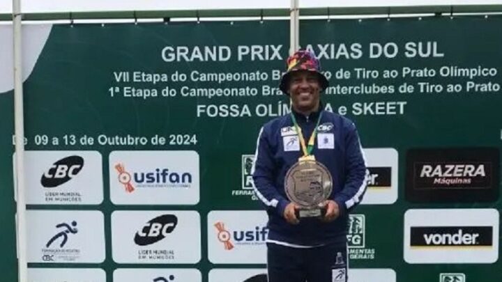 Roberth Vieira, atleta do Team TAURUS CBC, é campão de Skeet no GP Caxias do Sul de Tiro ao Prato Olímpico