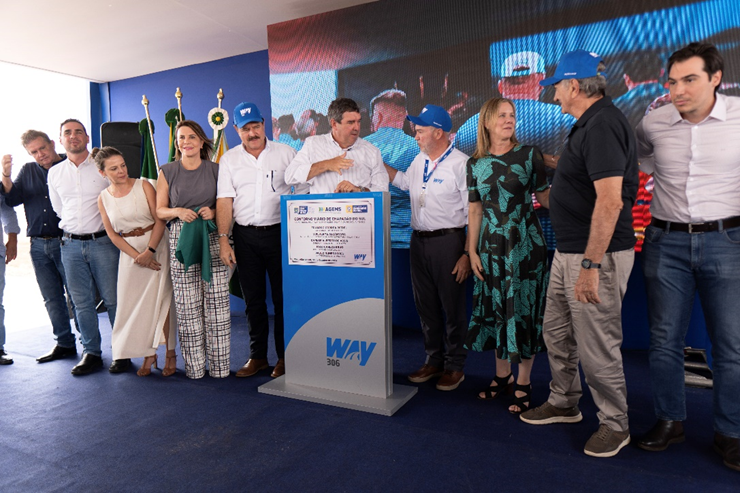 Com a presença do Governador, Way inaugura Contorno Viário de Chapadão do Sul