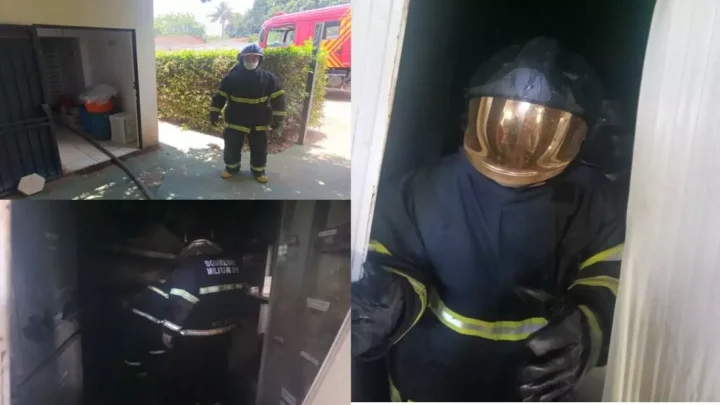 Bombeiros controlam incêndio em tradicional restaurante de Três Lagoas. VEJA O VÍDEO