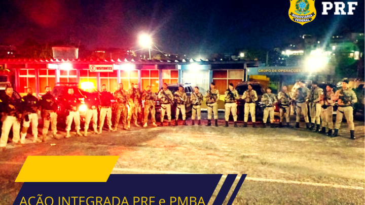 INTEGRAÇÃO: Cinturão de policiamento: Forças de segurança intensificam fiscalização no entorno da BR 324