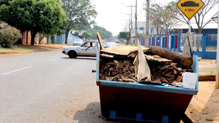 CONTINUA – Mutirão da Limpeza permanecerá nos bairros Bosque das Araras e Set Sul