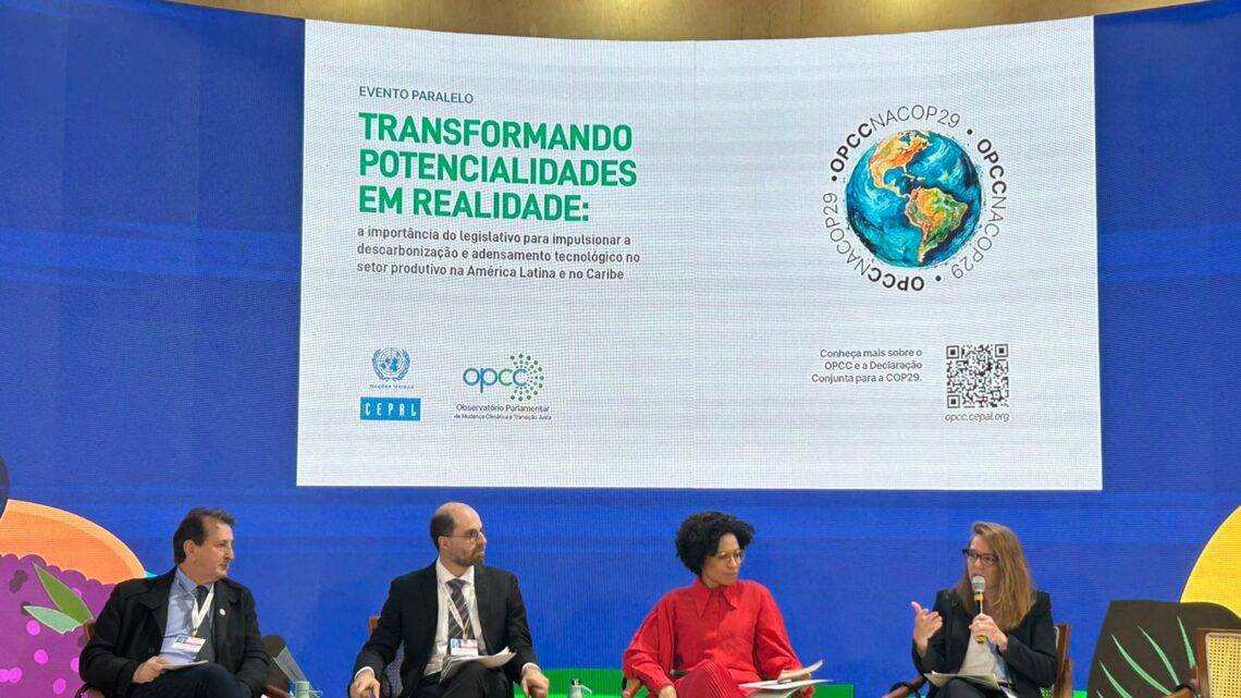 Na COP29, delegação de MS debate medidas de mitigação da seca no Pantanal e mercado de carbono