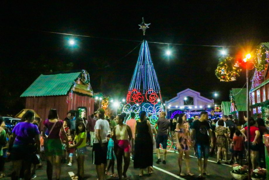 Inauguração das luzes natalinas contará com apresentações, shows e praça de alimentação